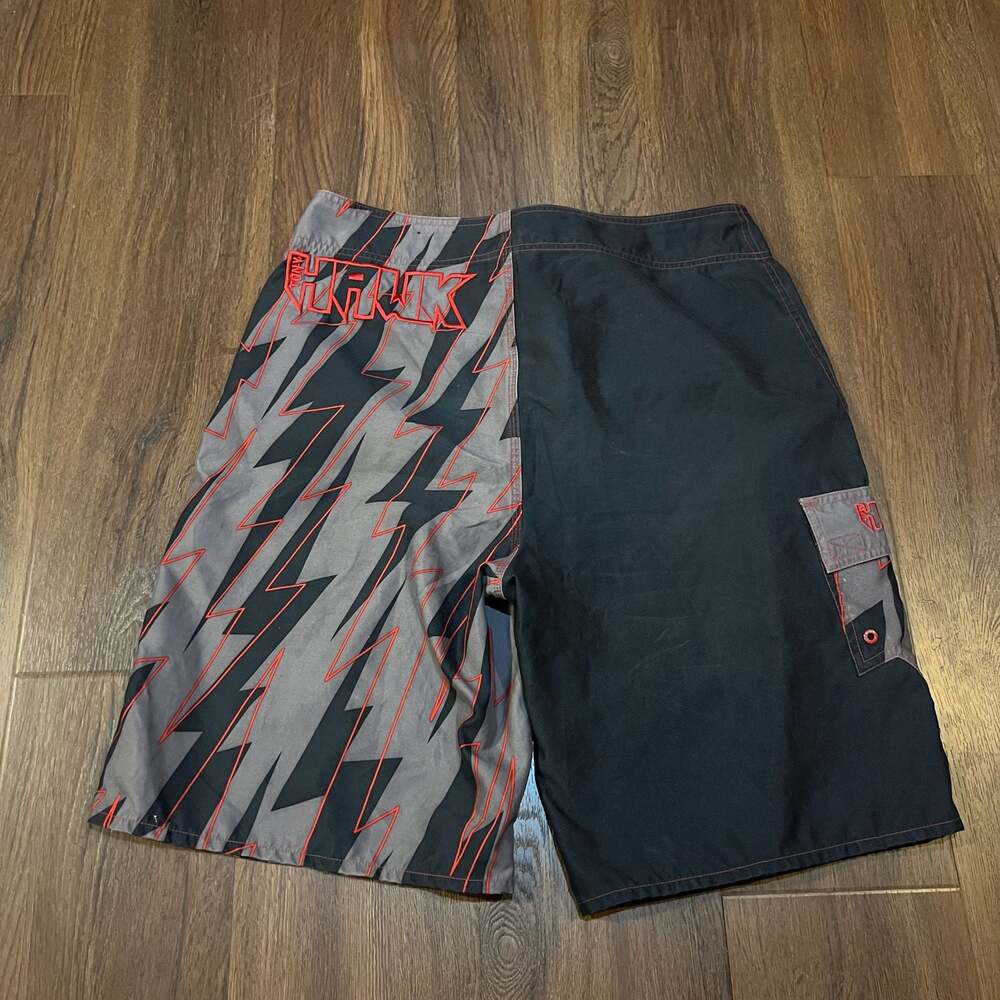 Tony Hawk Men's Lightning Bolt Board Shorts Size 34